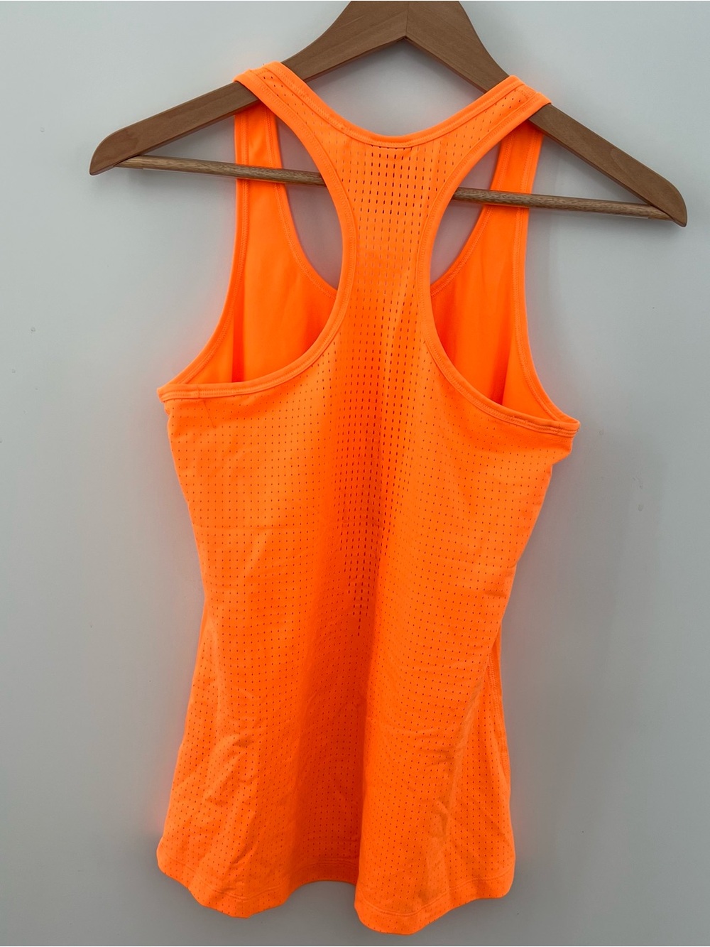 Nike Bright Orange Racerback Dri-FIT Tank - Picture 4 of 5